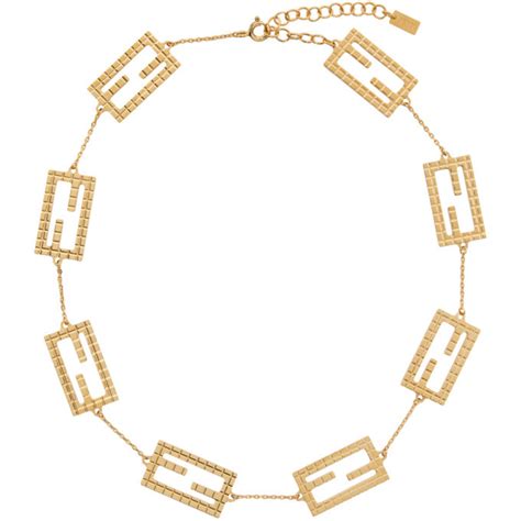 fendi baguette necklace.